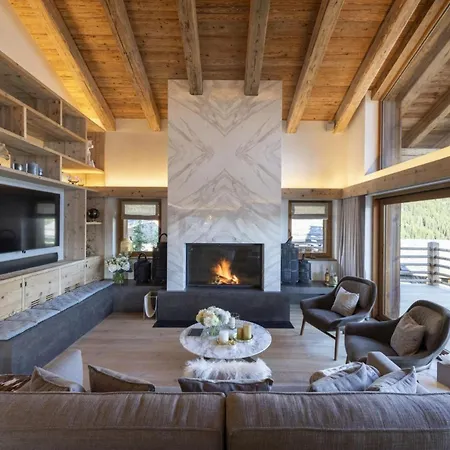 公寓 Davos Dreamscape Elevate In A Luxe Chalet Bedra